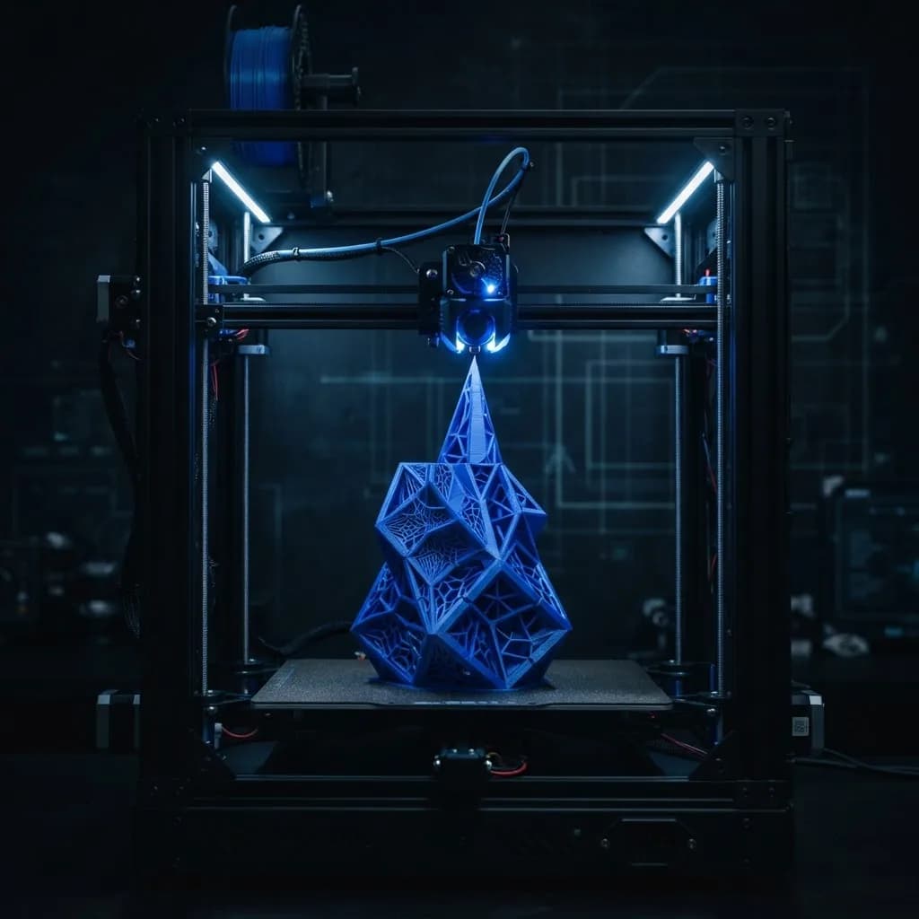 3D nyomtatás befejezés előtt